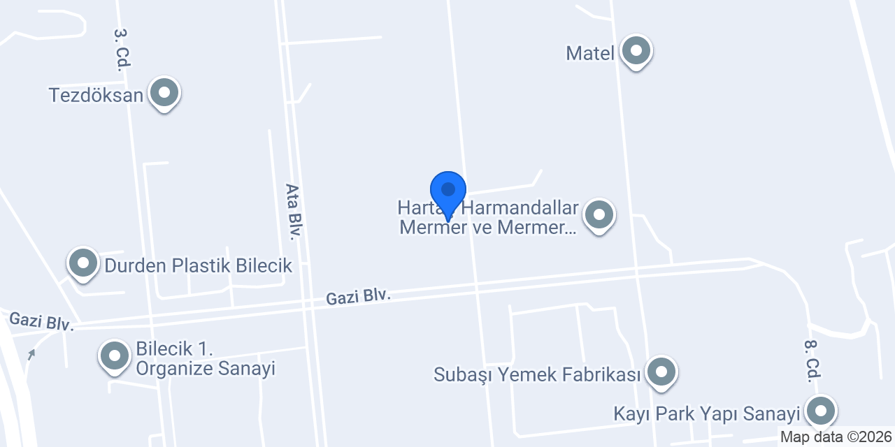 Menetrel Gıda Sanayi konumu