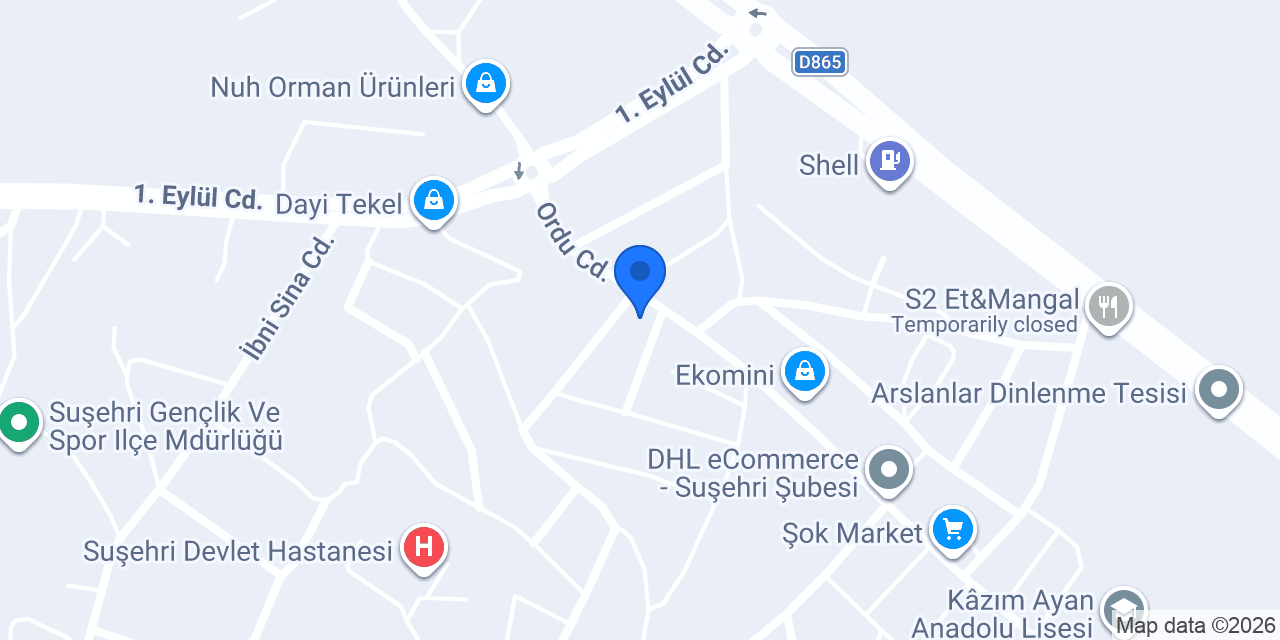 Demir Ticaret konumu
