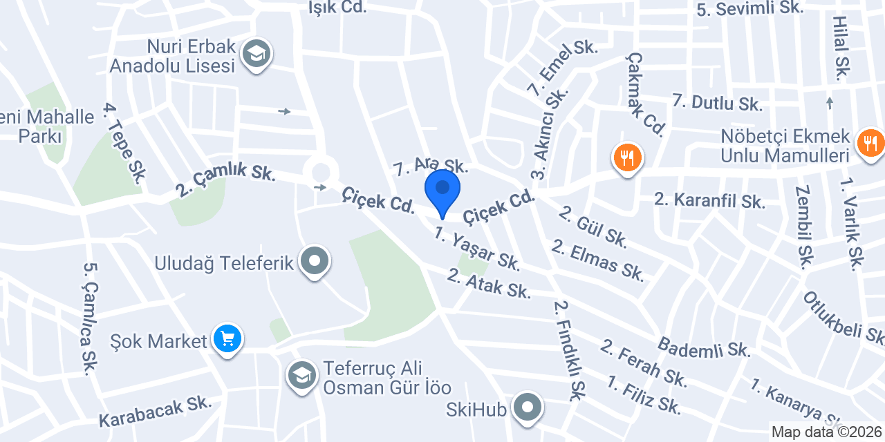 Terzi Mustafa KOÇ konumu