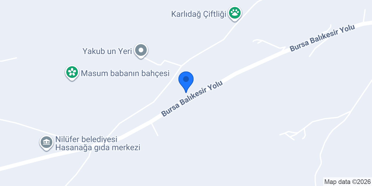 Saklı Bahçe Alabalık konumu
