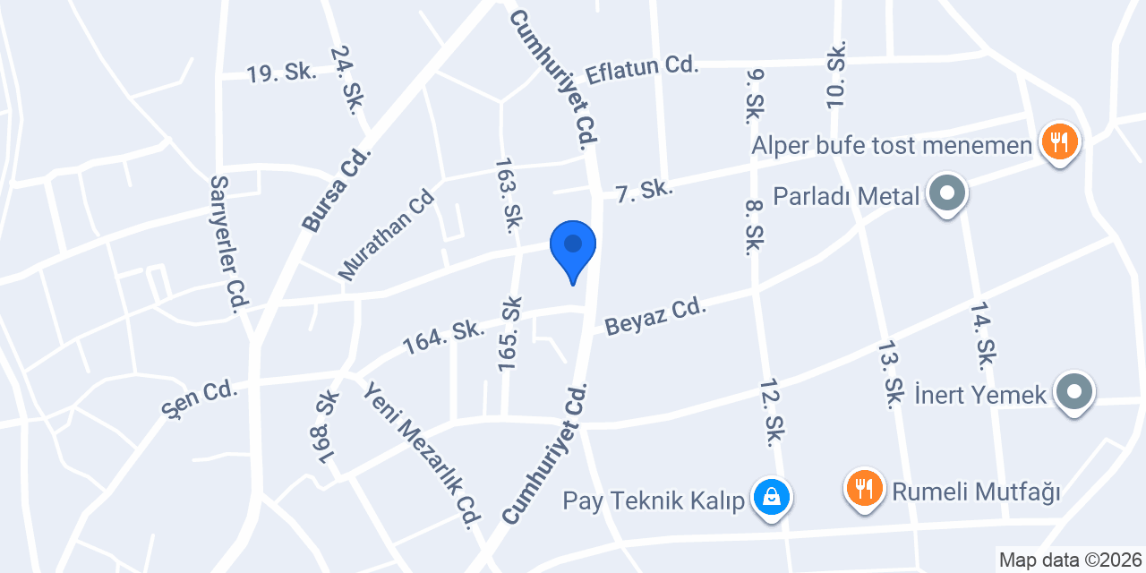 Büyükgençler Mobilya konumu