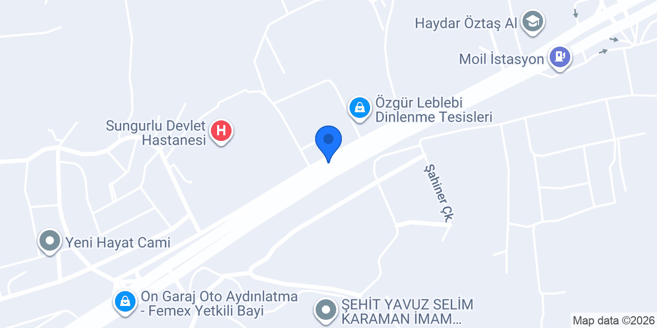 Cerikli Eczanesi konumu