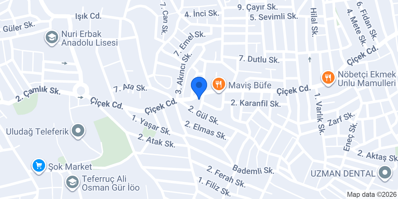 Çağrı Barber's Club konumu