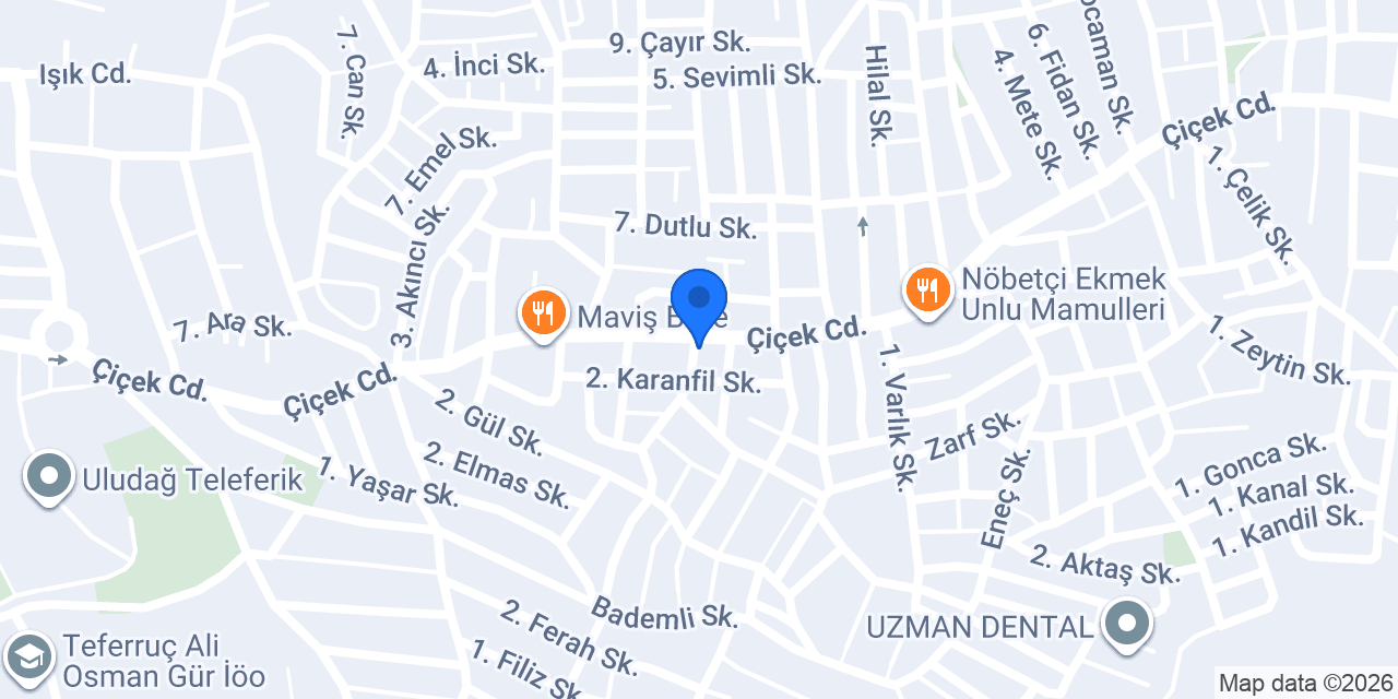 Melih Et Market konumu