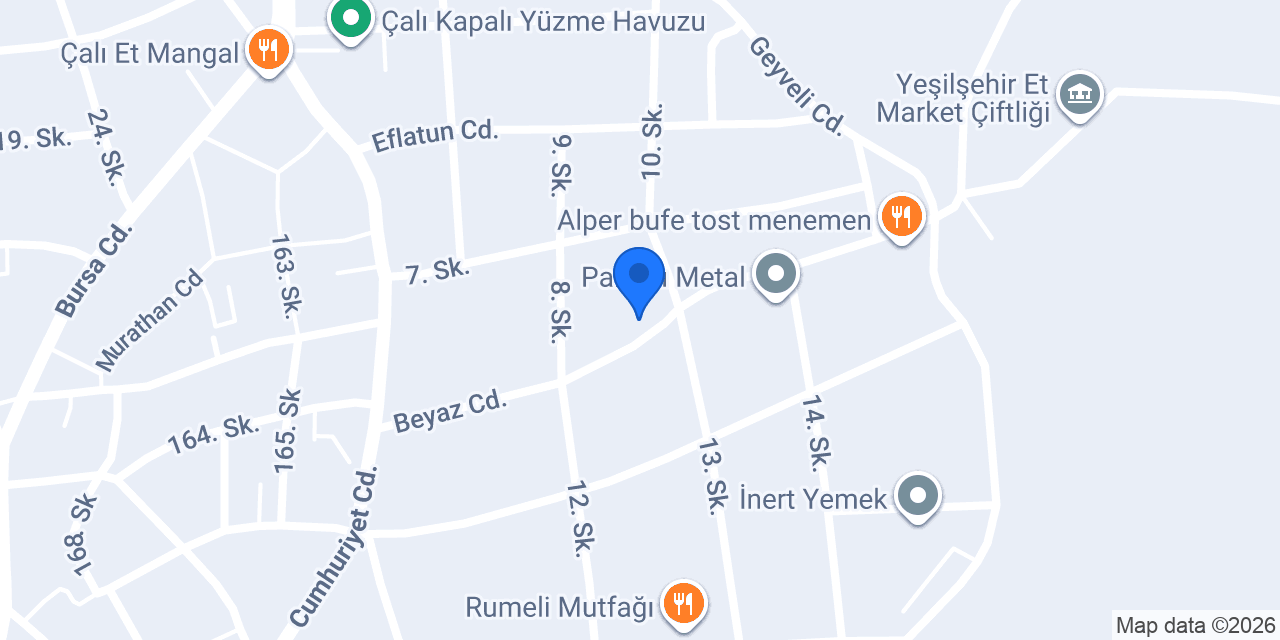 Cevizli Bahçe konumu