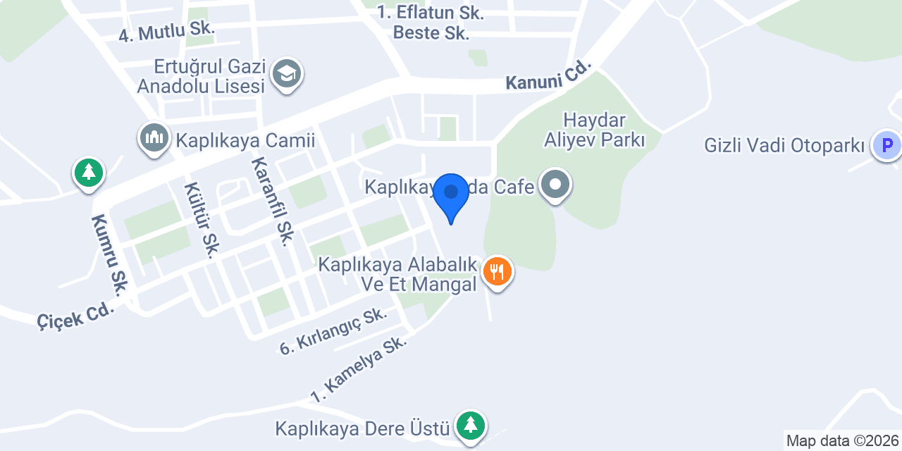 Peyami Safa Ortaokulu konumu