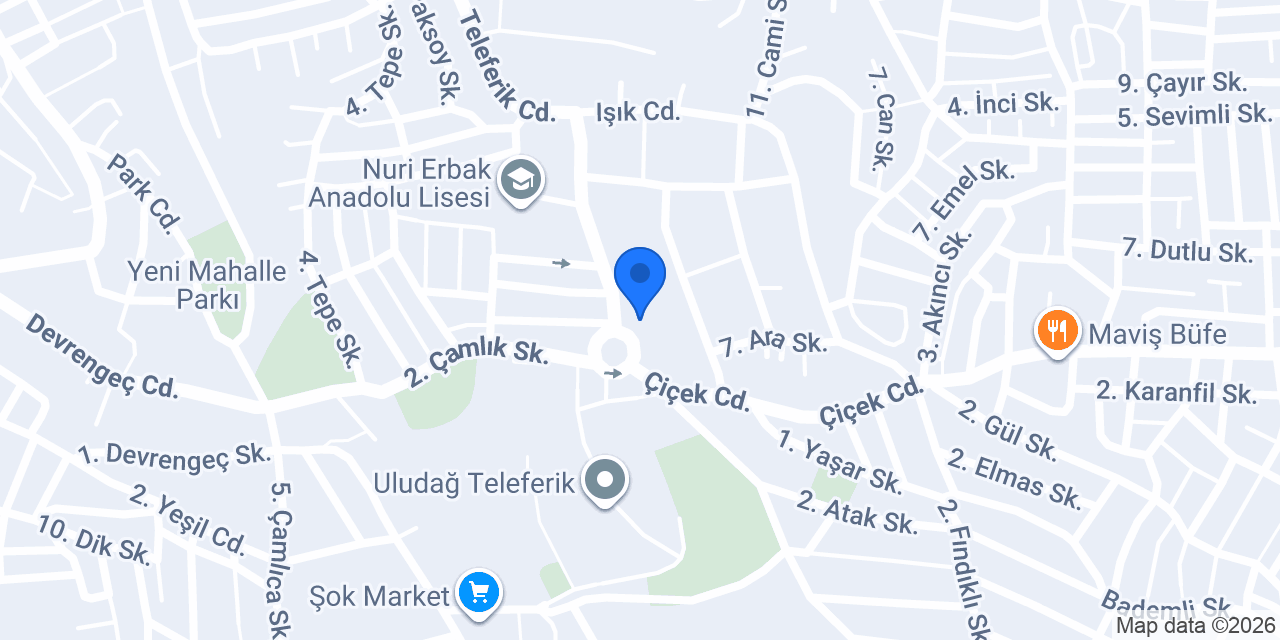 Güneydoğu Kebap konumu
