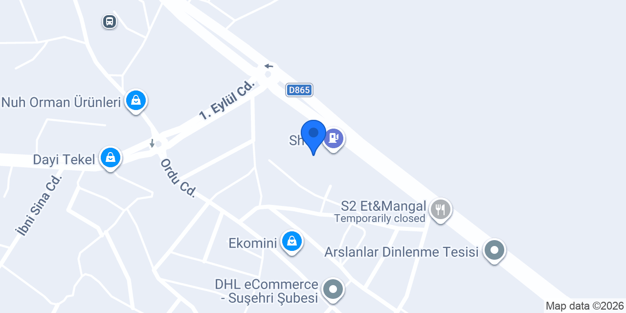 Yüceler Yöresel Gurme konumu