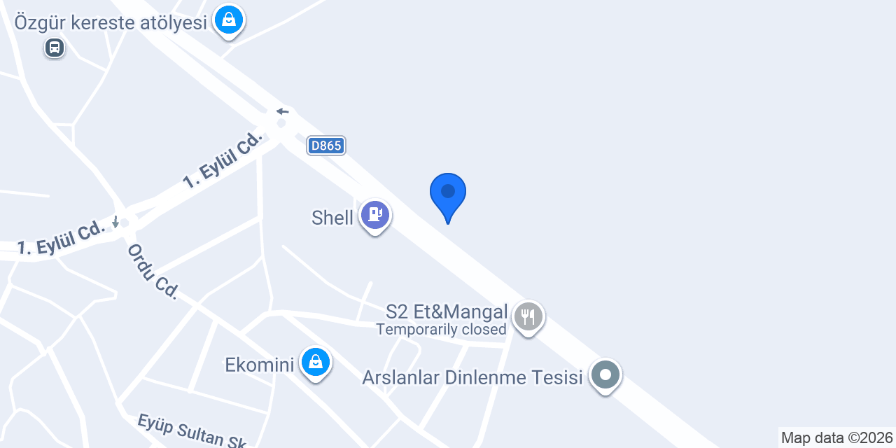 SUŞEHRİ SEZGİN TAKSİ konumu