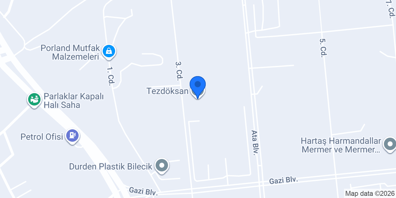 Tezdöksan konumu