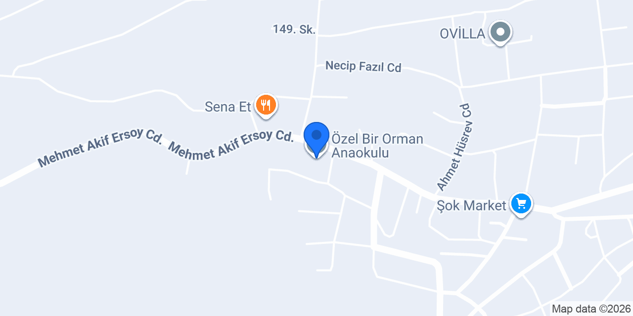 Özel Bir Orman Anaokulu konumu