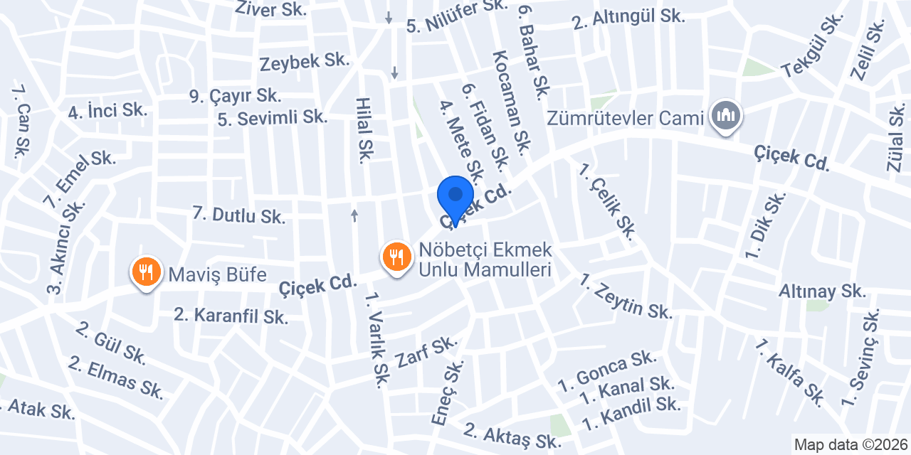 Şirin Park Mobilya konumu