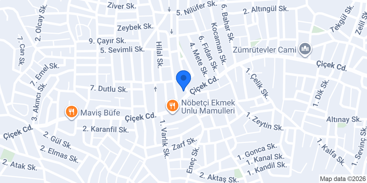 Sev Erkek Kuaförü konumu