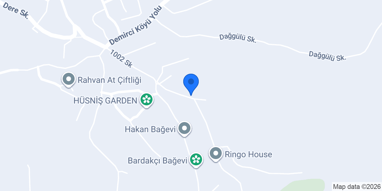 Yeşil Düşler Çiftliği konumu