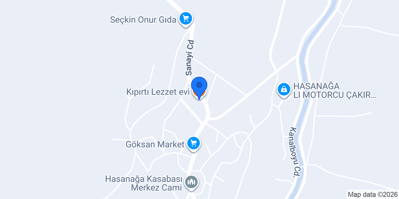 Kıpırtı Lezzet evi konumu