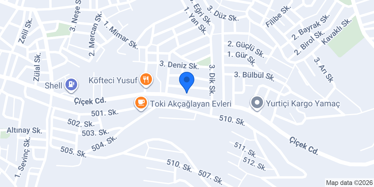 Yalçınpencambalkonsistemleri konumu