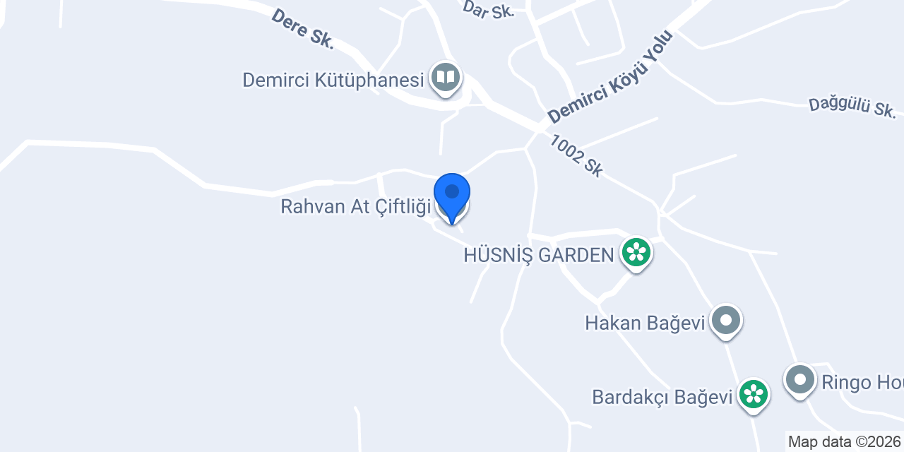 Rahvan At Çiftliği konumu