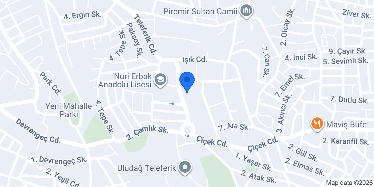 Diş hekimi Denizhan Kara konumu