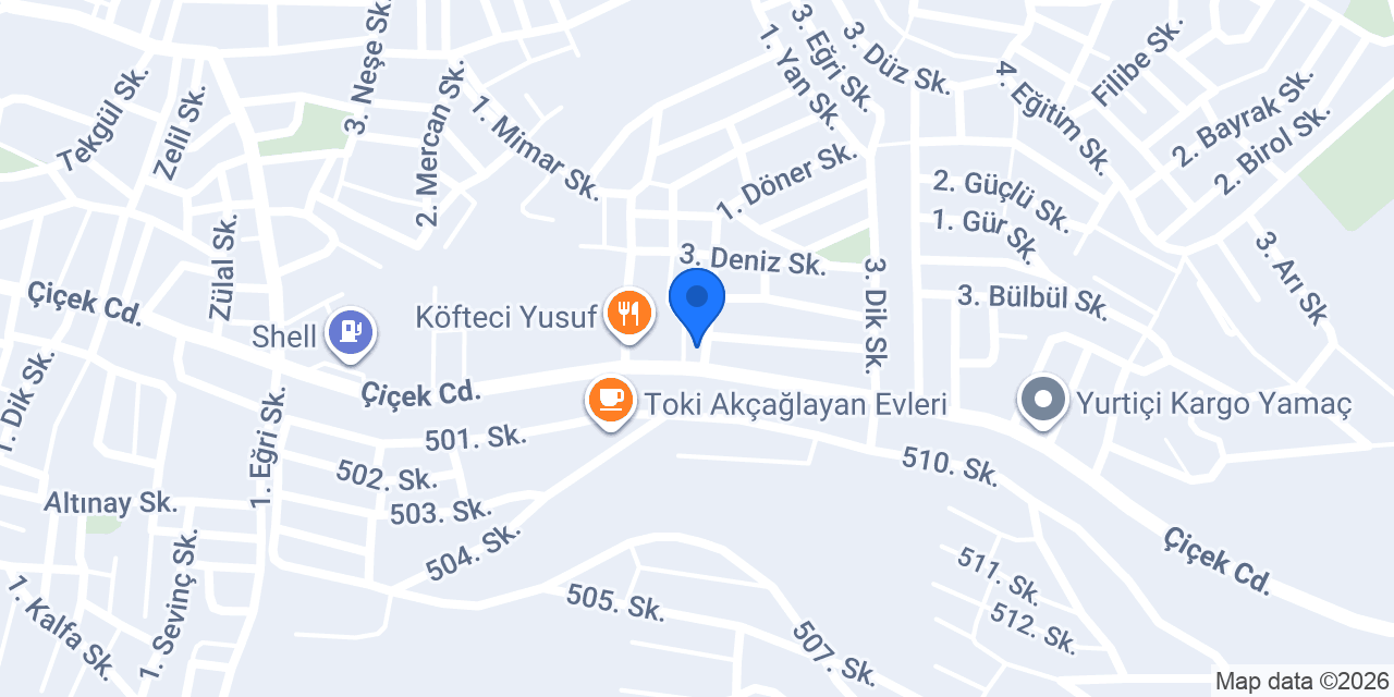 ED Motorsiklet Servisi konumu