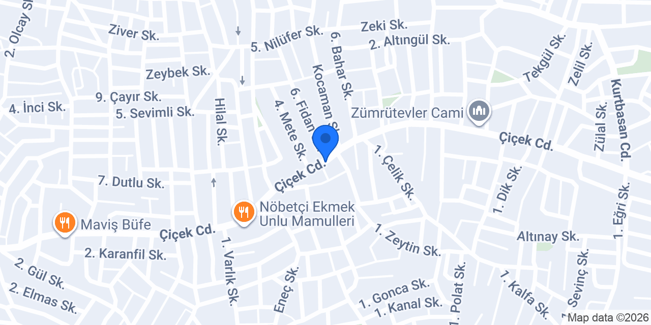 DK Bayan Terzi & Özel Dikim konumu