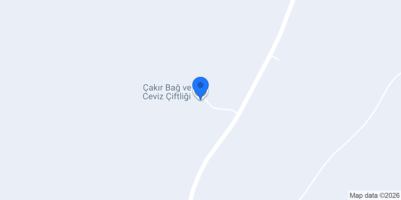 Çakır Bağ ve Ceviz Çiftliği konumu