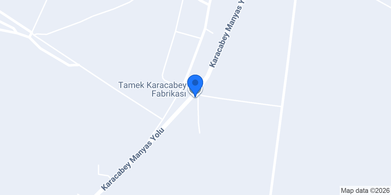 Tamek Karacabey Fabrikası konumu