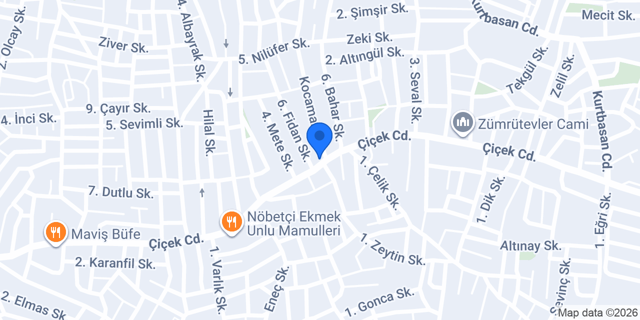 Has Erkek Kuaförü konumu