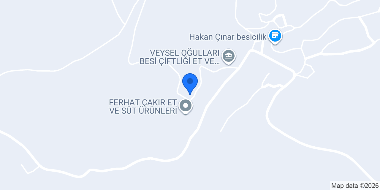 METEHAN BESİÇİLİK ET VE SÜT ÜRÜNLERİ konumu