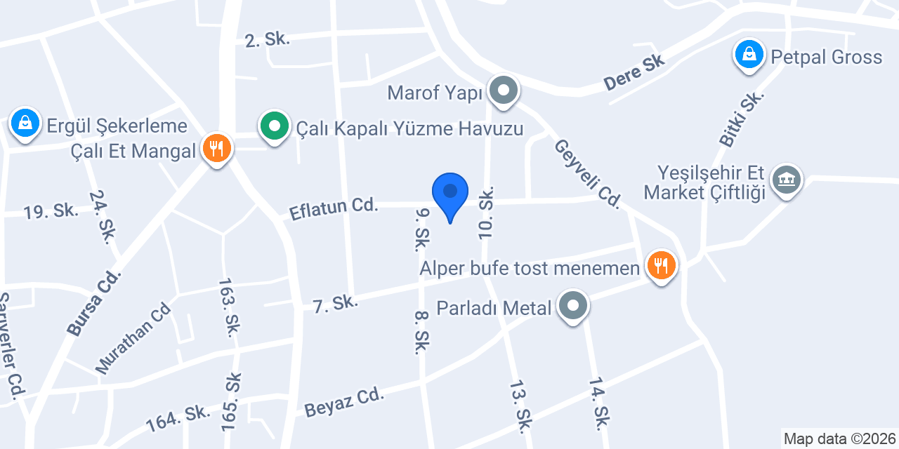 Mataş Gıda Makinaları San ve Tic A.ş. konumu