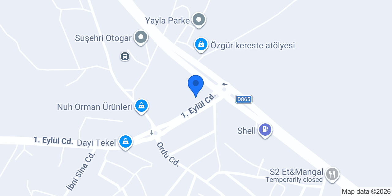 Suşehri taksi Mustafa kaya konumu