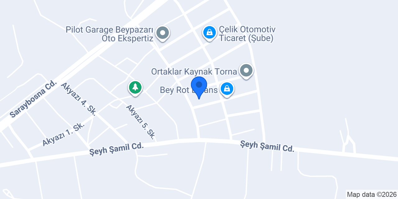 Auto Şahin konumu
