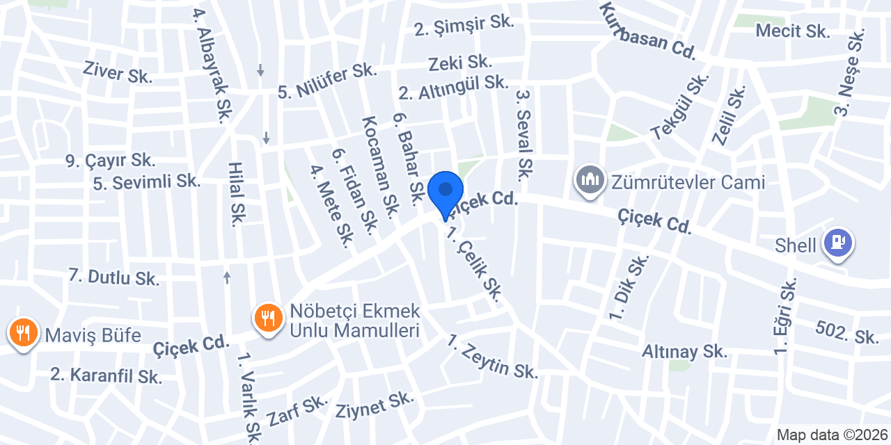 Safahat Döner konumu
