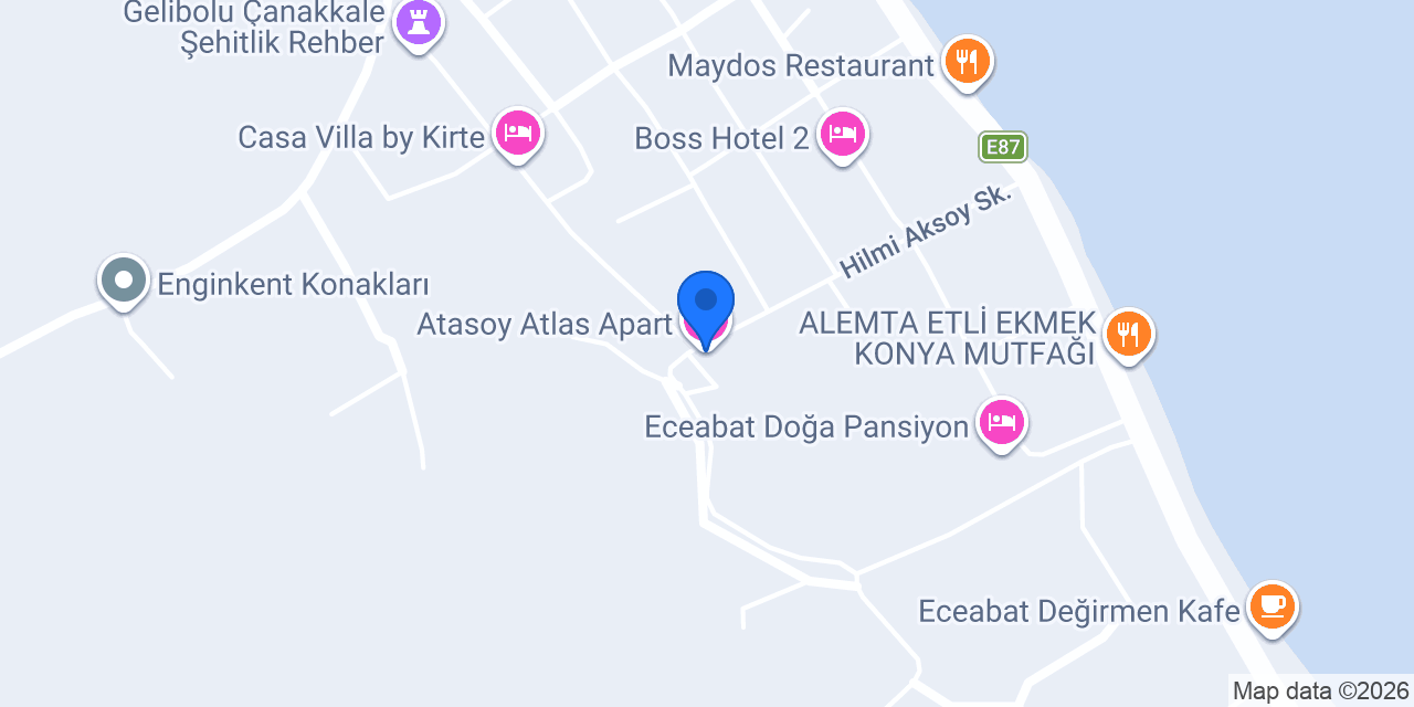 Atasoy Atlas Apart konumu