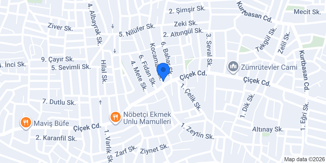 Özdo Dondurma konumu