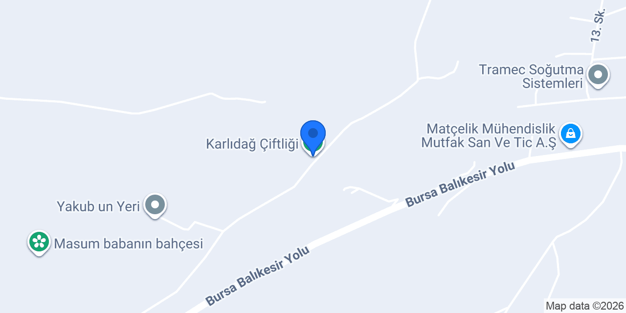 Karlıdağ Çiftliği konumu
