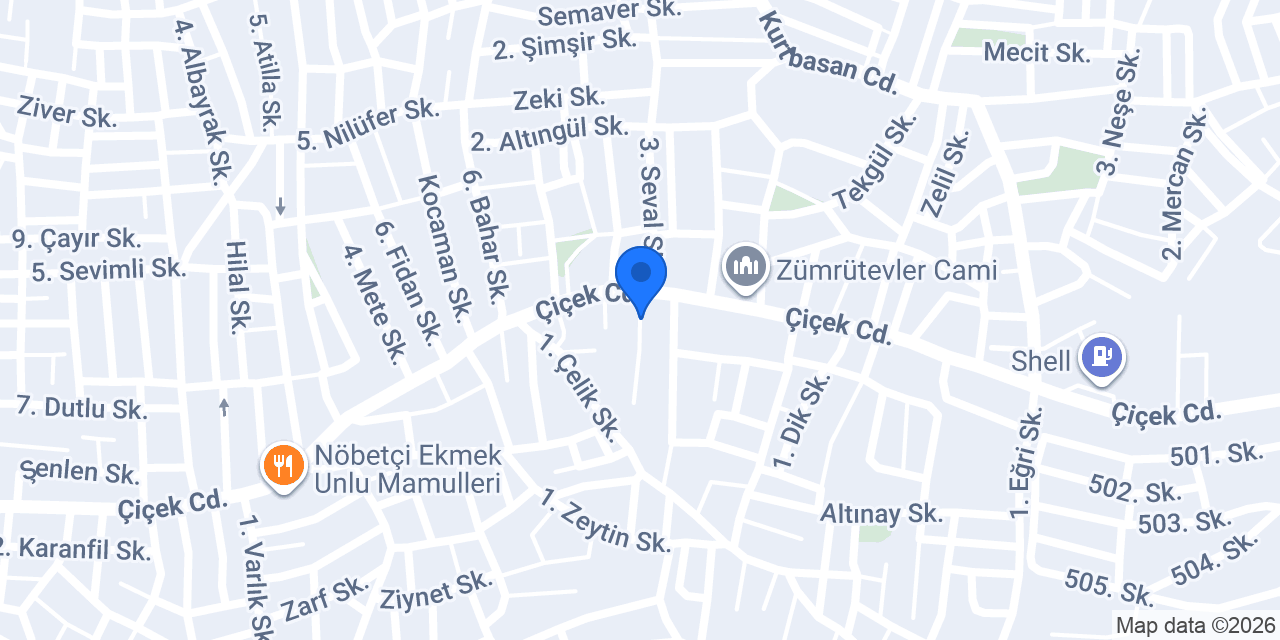 GÜL ÇEHRE BAYAN KUAFÖRÜ konumu