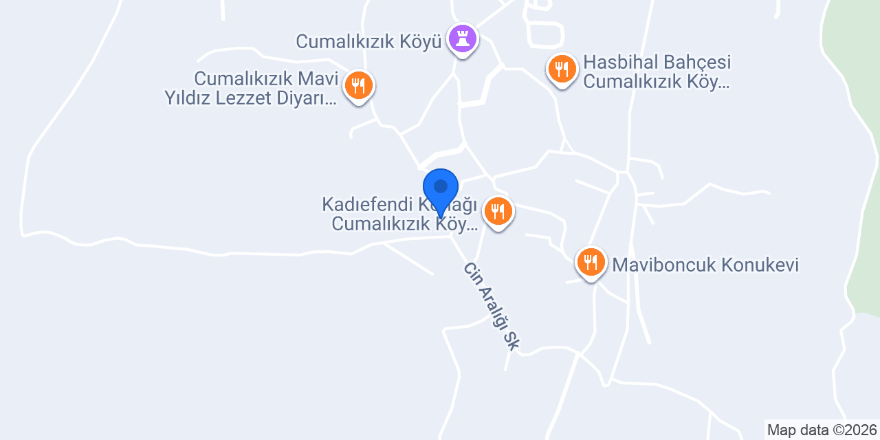 Çiçekli ev konumu