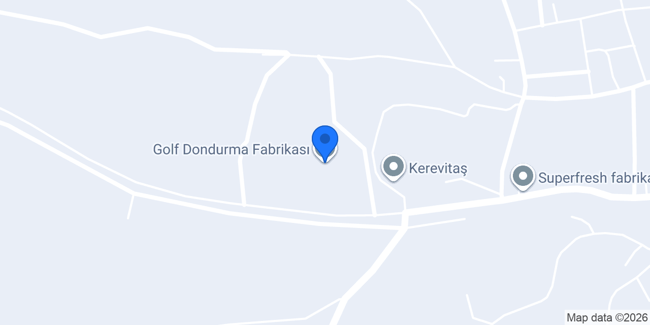 Golf Dondurma Fabrikası konumu