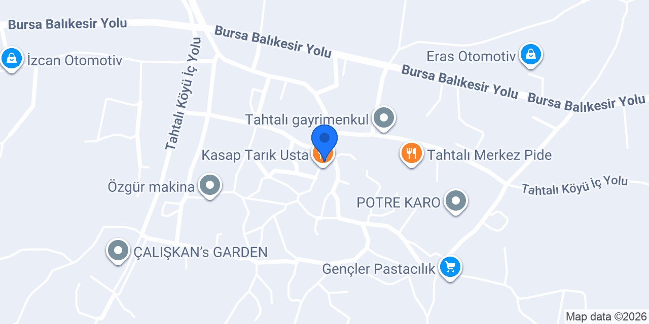 Besaş Çalışkan Market konumu
