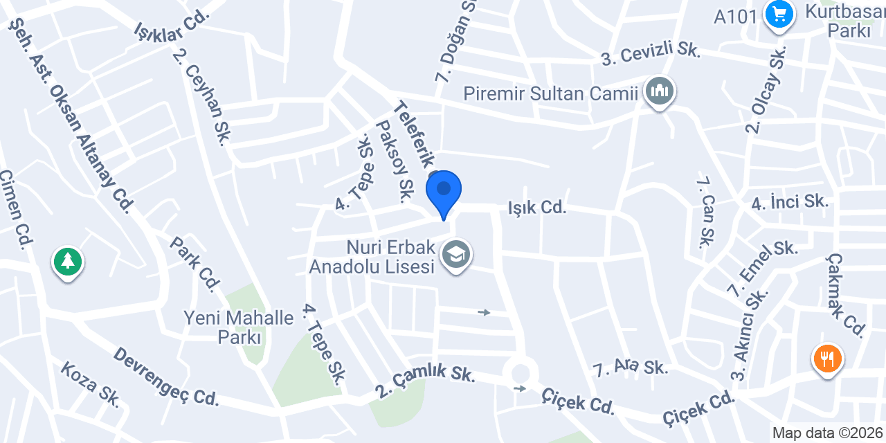 Onur Market konumu