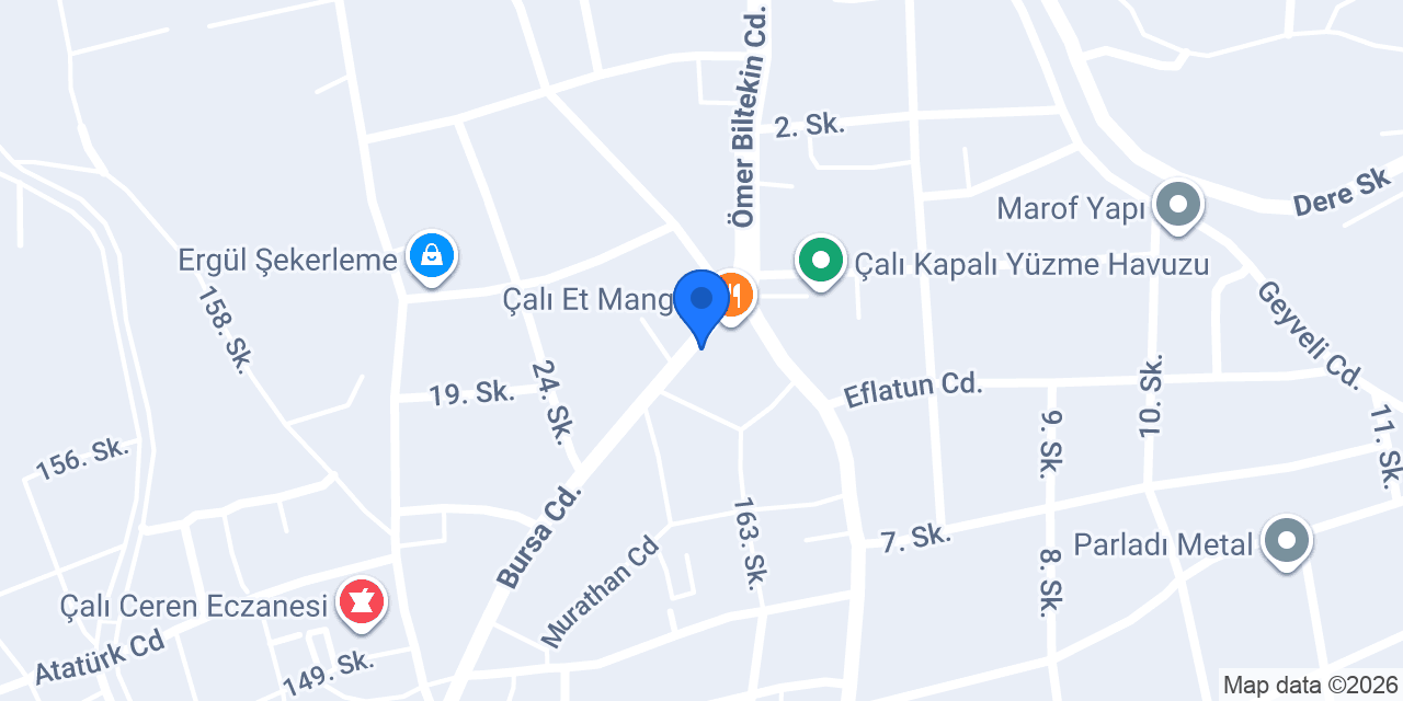 Çınar pilavcısı konumu