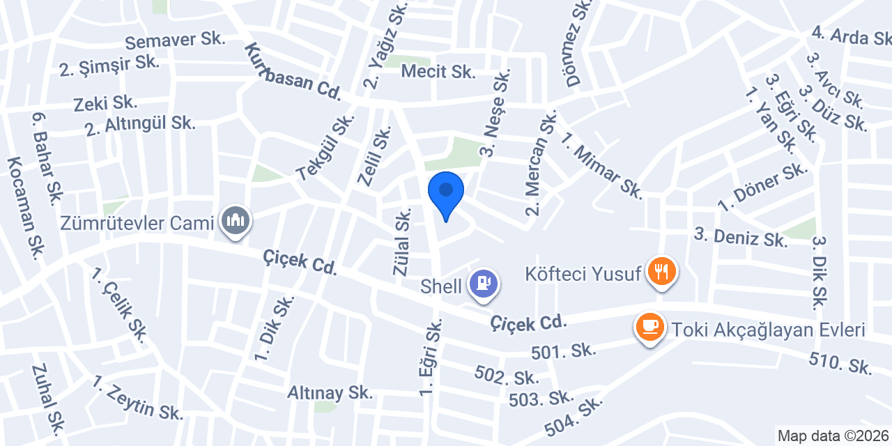 Maltepe Anaokulu konumu
