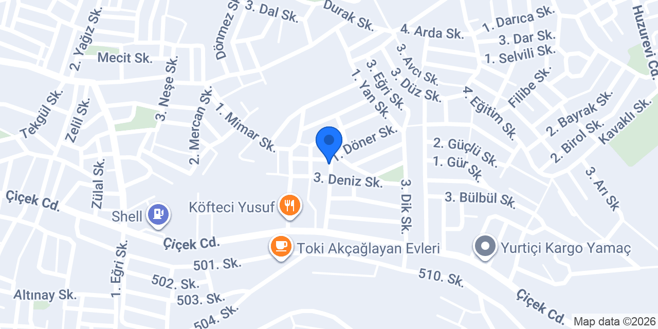 Aksu Ekmek Fırını konumu