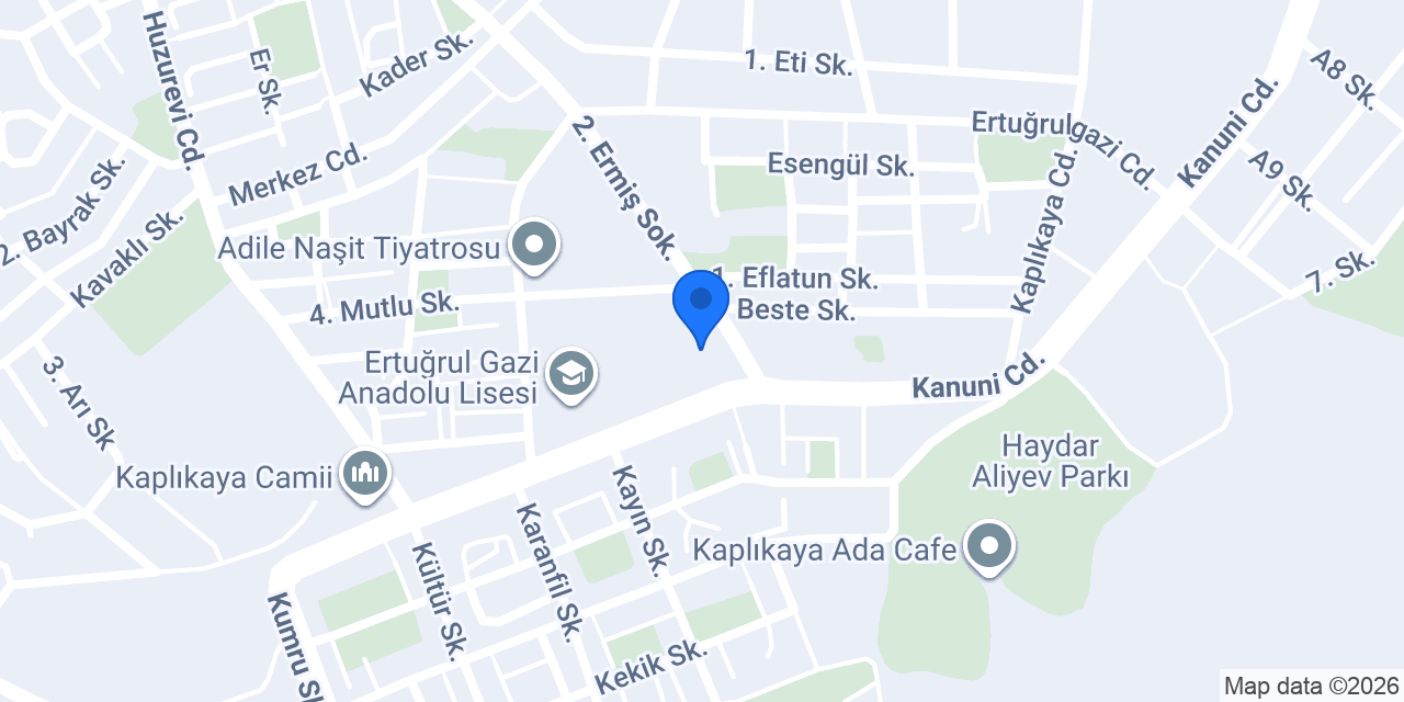 Atatürk Anaokulu konumu