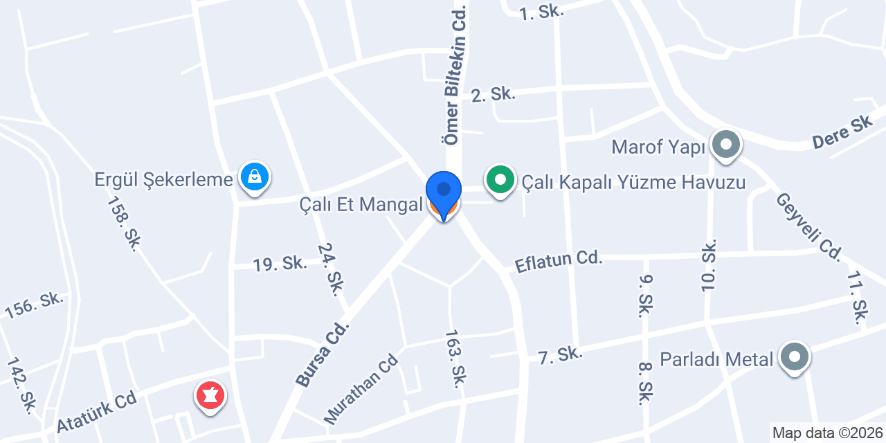 Çalı Et Mangal konumu