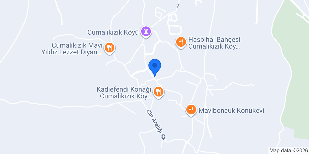 Kızık sofrası konumu