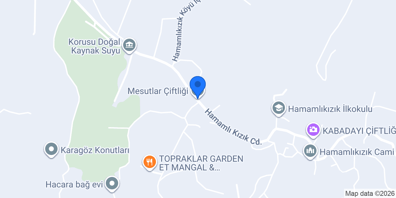 Mesutlar Çiftliği konumu