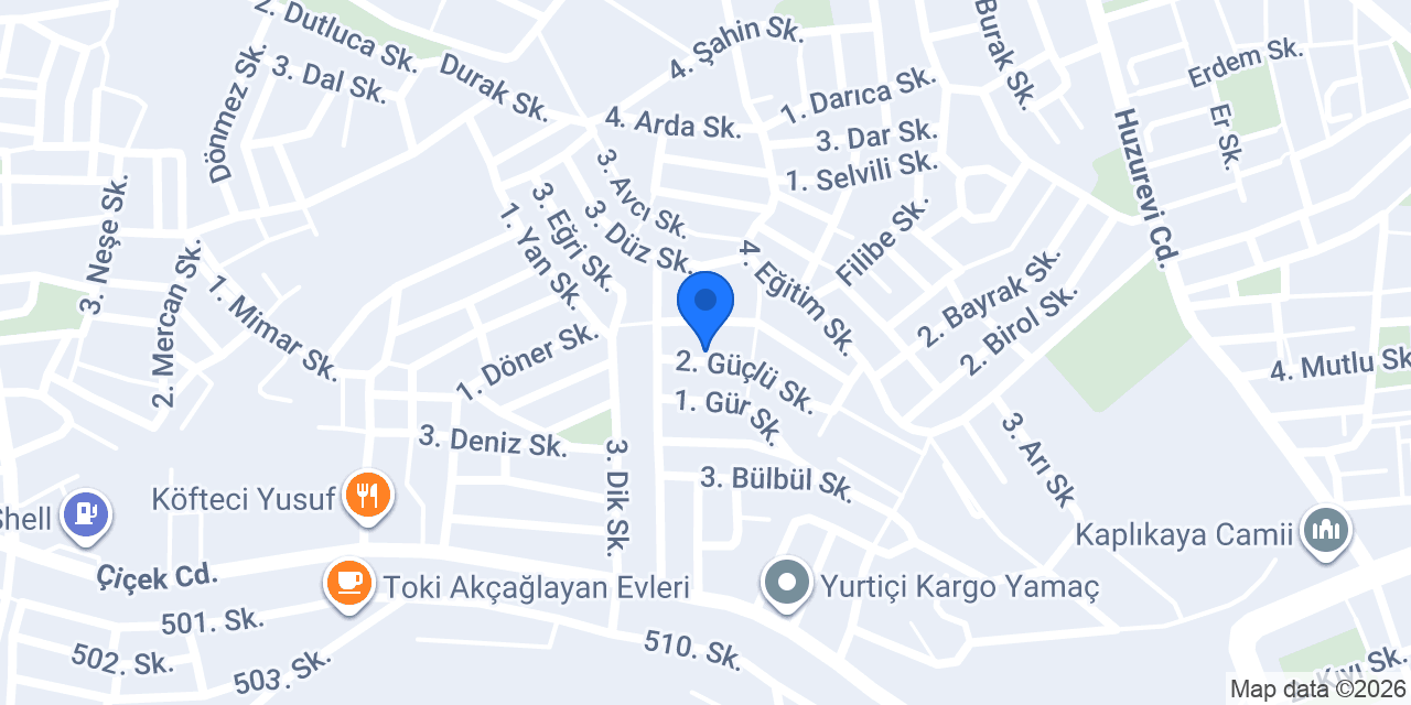 Yılmaztürk Ajans konumu