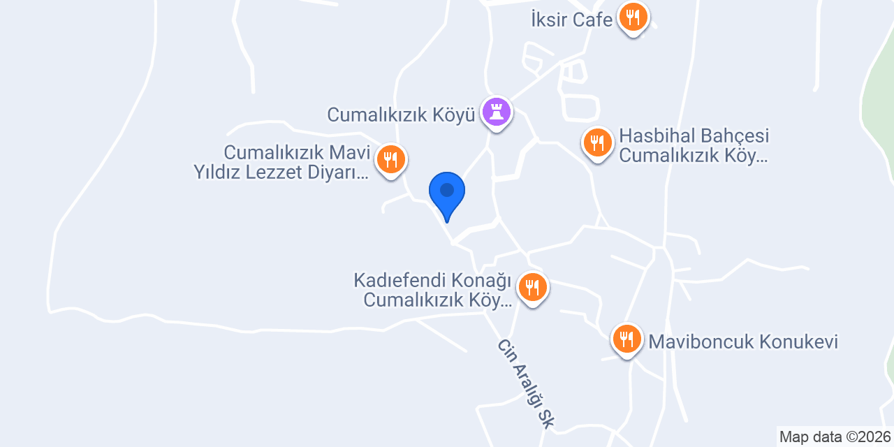 Mektupçular aile çay bahçesi konumu