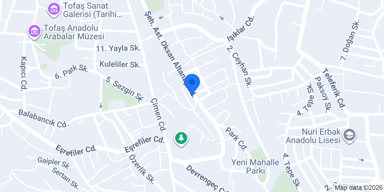 Meraller Gıda konumu